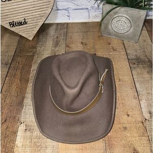 Peter Grimm 100% Wool Western Boho Hat Tan
One size